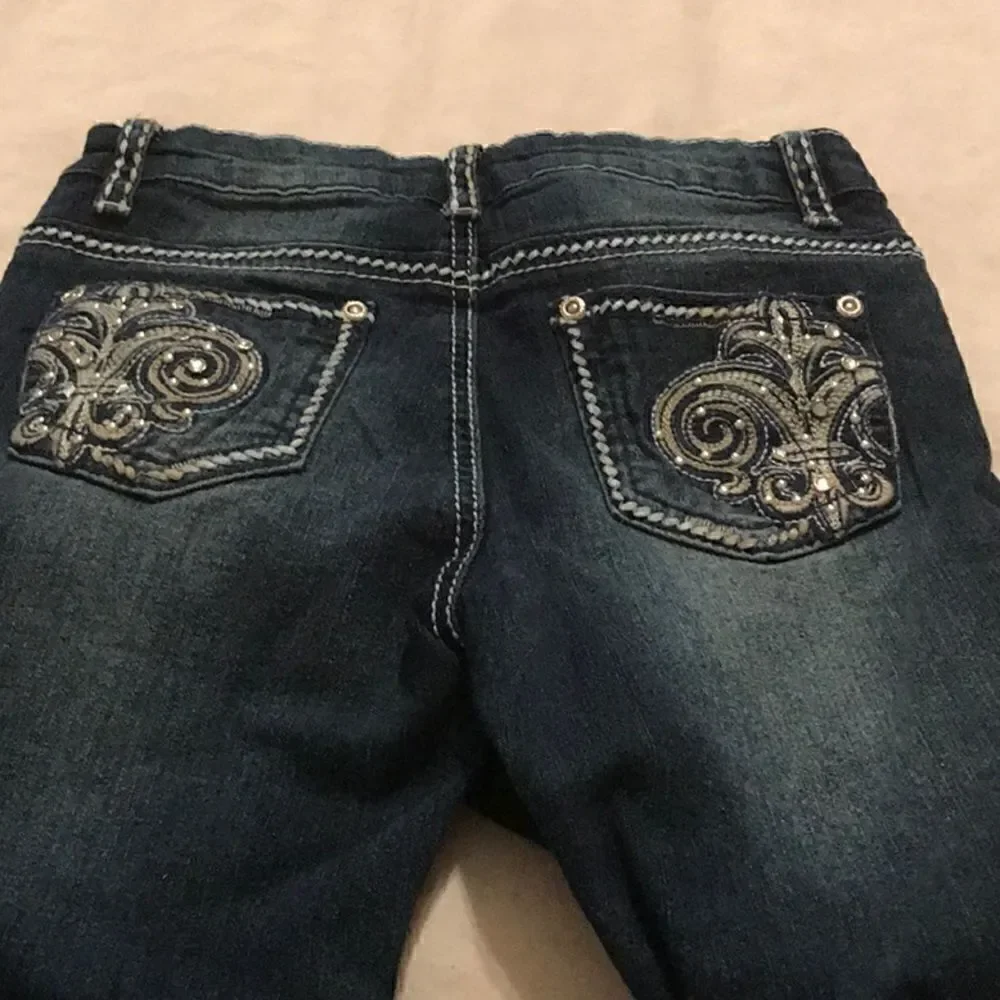 🌼🌼Revolution by Revolt girls blue jeans🌼🌼